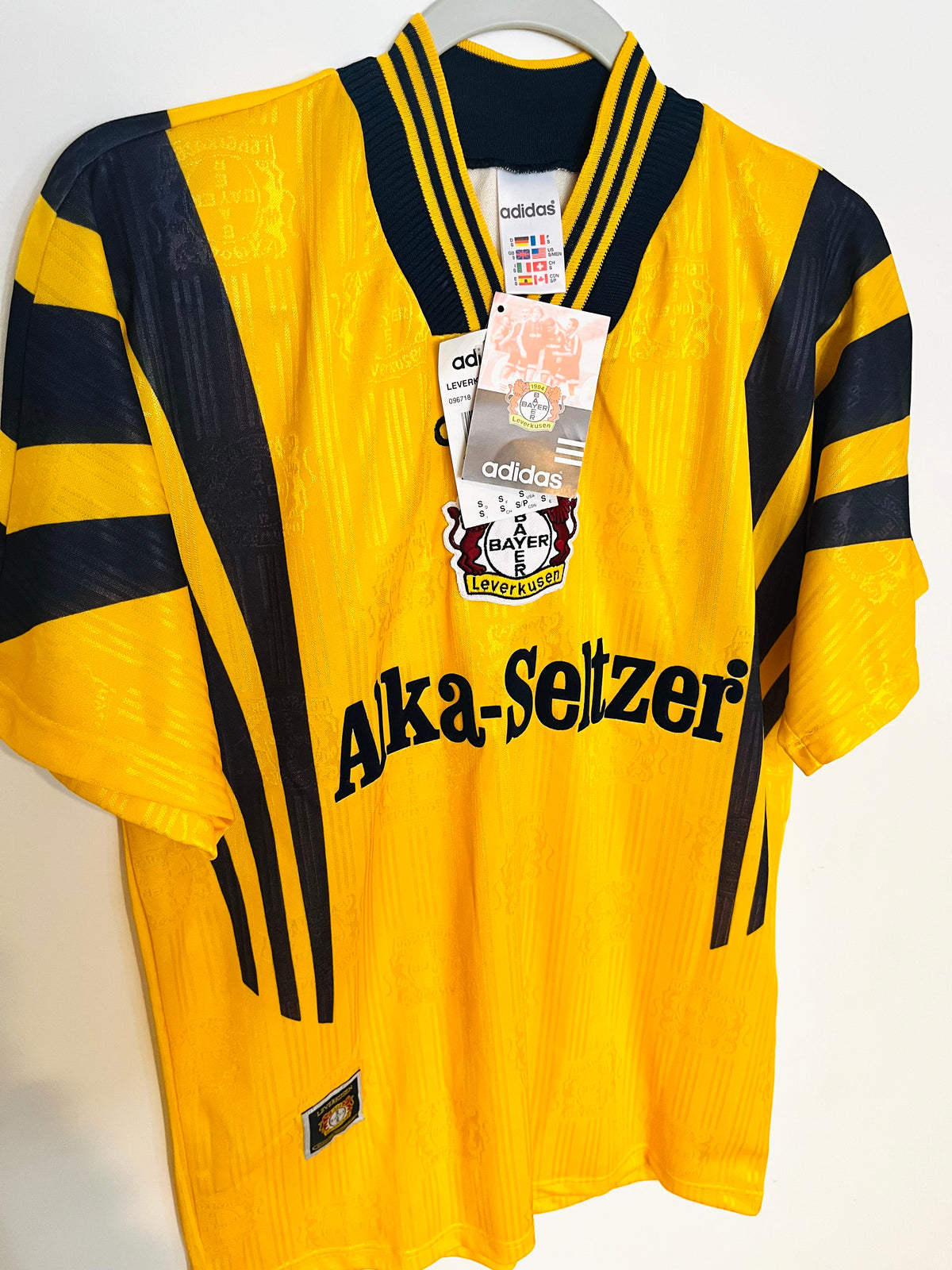 Bayer Leverkusen 1996/97 Away Shirt Small BNWT