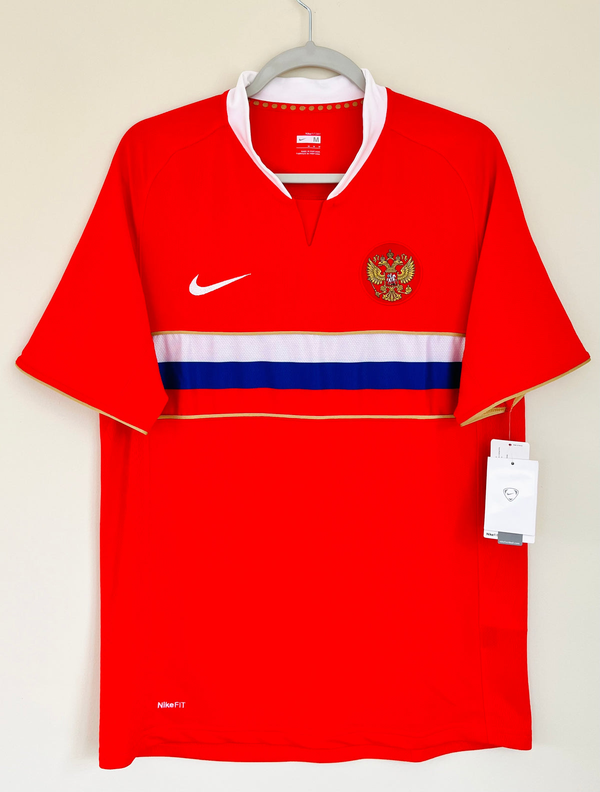 Russia 2008 Home Shirt Medium BNWT