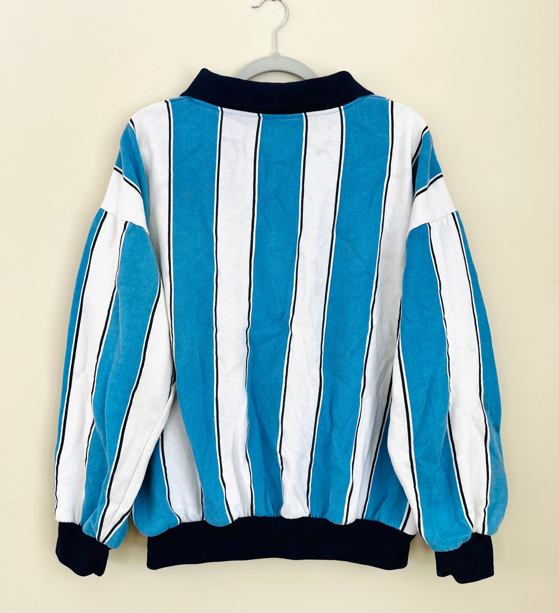 AS Monaco 1986/87 Pullover Sweatshirt Large