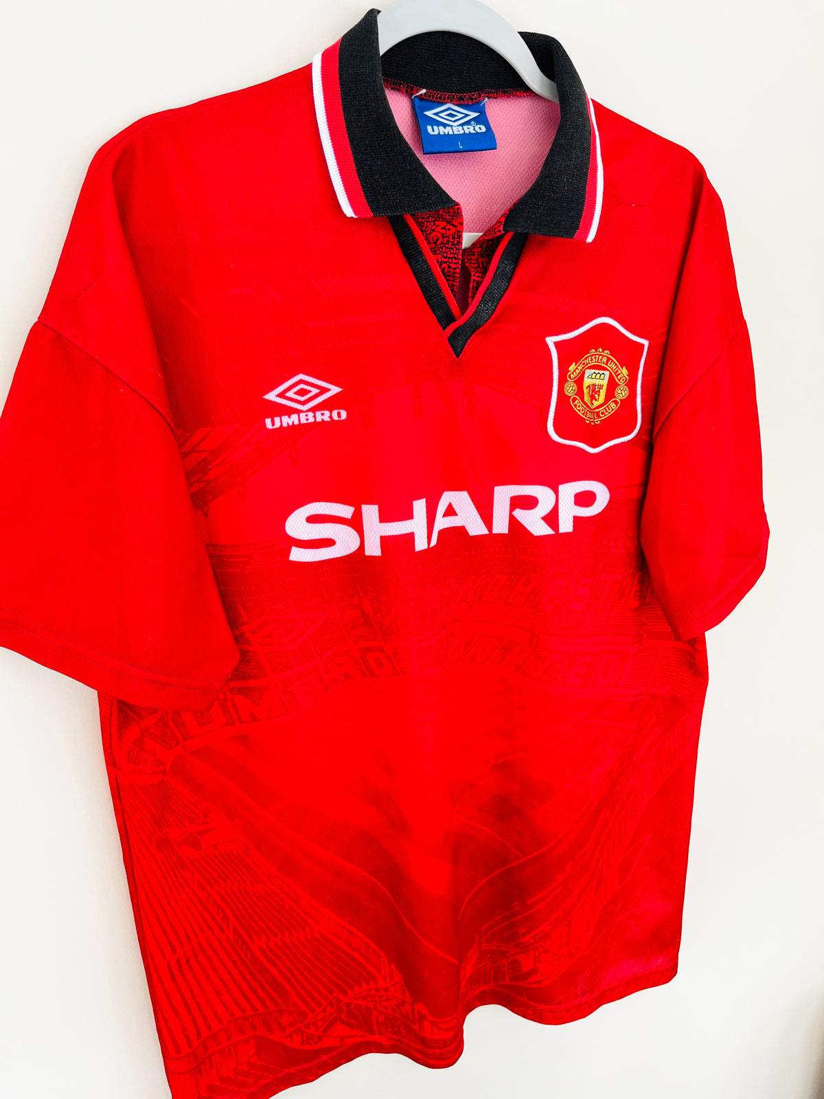 Manchester United 1994/96 Home Shirt Large