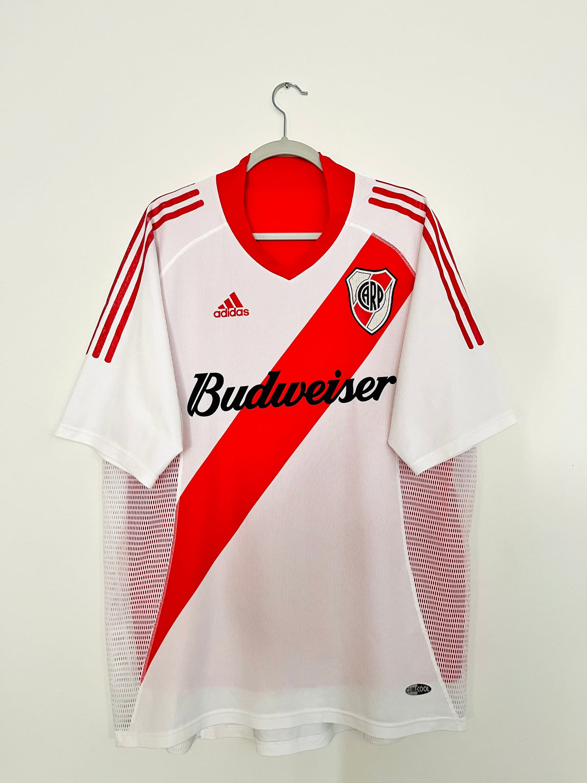 River Plate 2002/04 Player Issue Cavenaghi Home Shirt Large